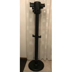 Standing coat rack Myers 2000 zwart - kapstok