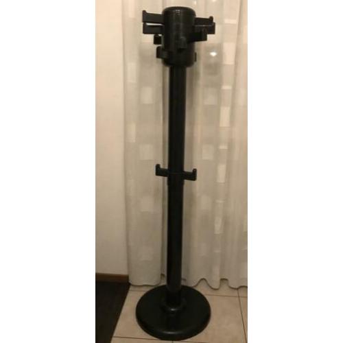 Standing coat rack Myers 2000 zwart - kapstok