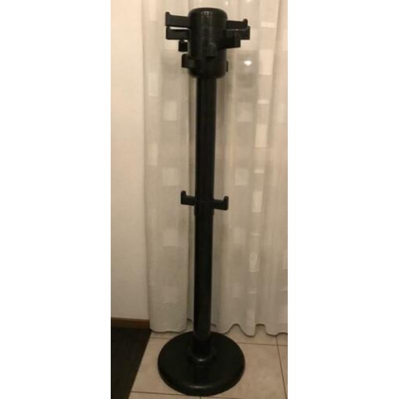 Standing coat rack Myers 2000 zwart - kapstok