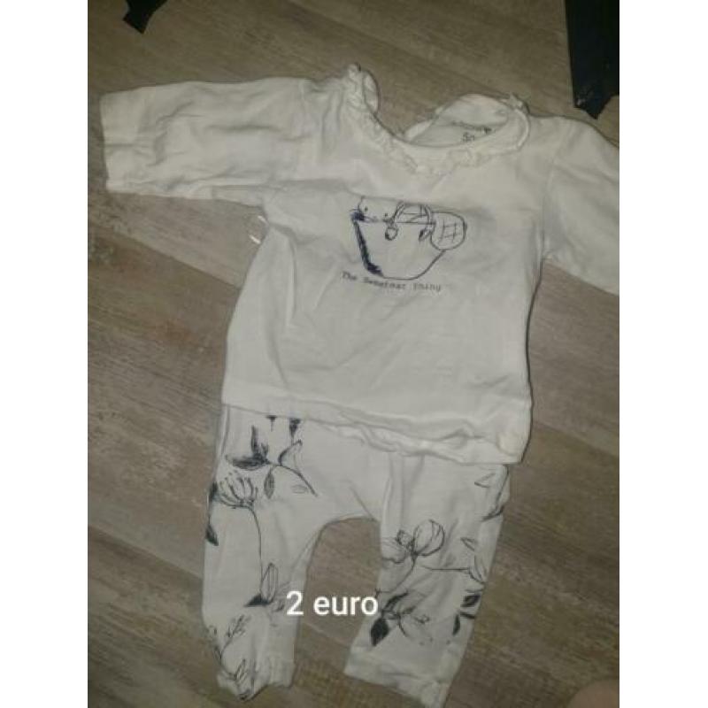 Meisjes babykleding maat 50 zie beschrijving