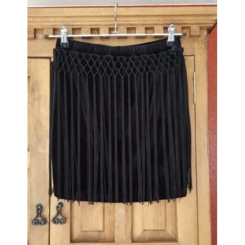 Fringe rok van By Danie mt. 1 mt 36/38 nieuwstaat