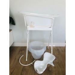 Babybadje van Bebe-Jou compleet: standaard, inzet, Tummy-Tub