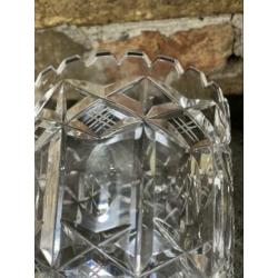 Bleikristal vaas gemaakt in voormalig DDR