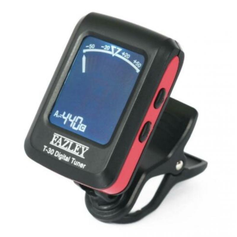 Fazley T-30 Clip On Stemapparaat Digital Tuner