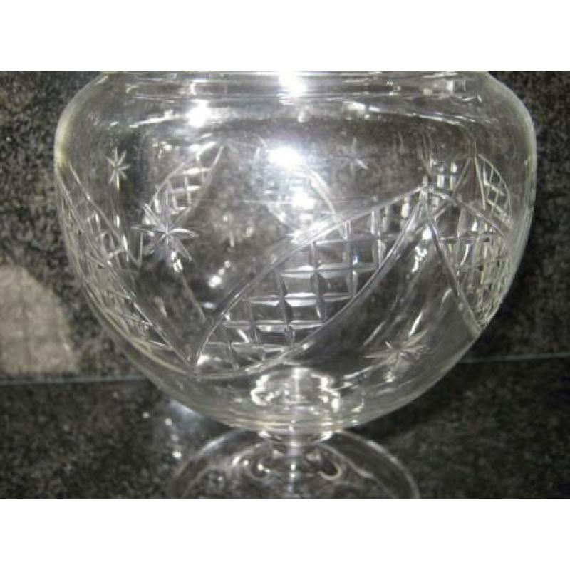 Bowlpot / suikerpot / gebakbordjes / glaasjes.