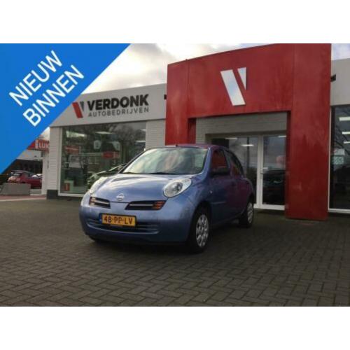 Nissan Micra 1.2 Visia 4 deurs, stuurbekrachting, nieuwe apk