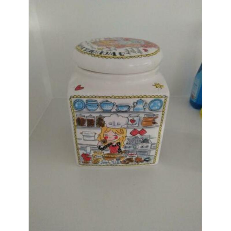 Blond koekjes pot