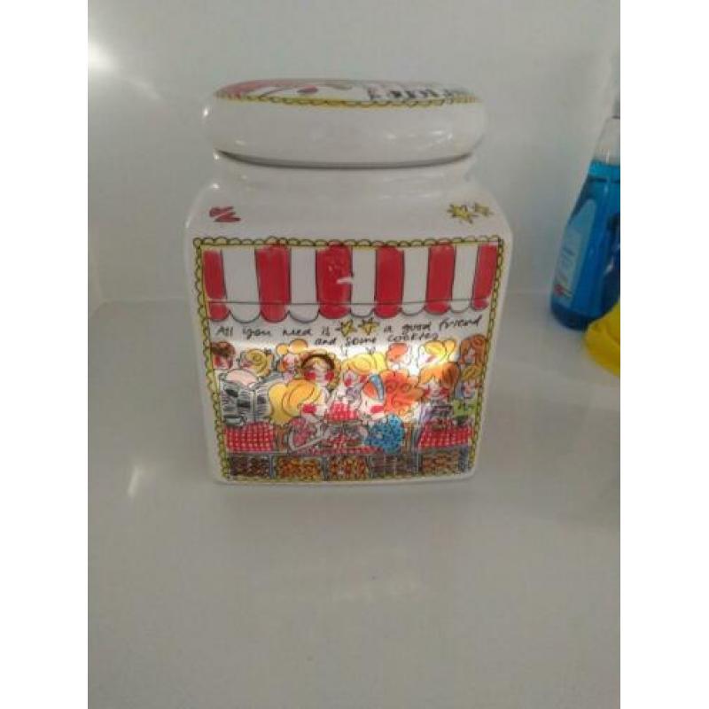 Blond koekjes pot