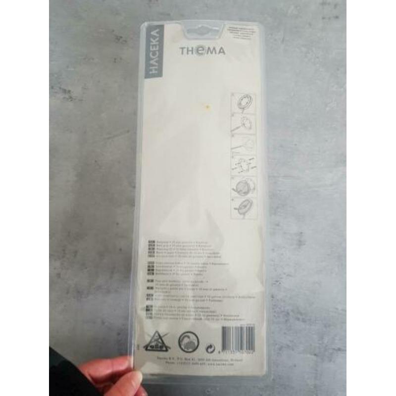 Haceka badgrepen messing verchroomd roestvrij 30 cm NIEUW K