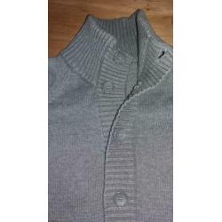 Sutherland stoer grijs vest maat L