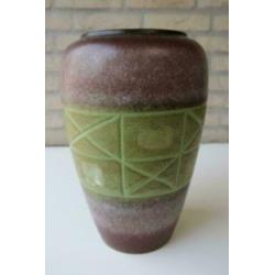 Vintage vaas, Scheurich, West Germany, 30 cm hoog