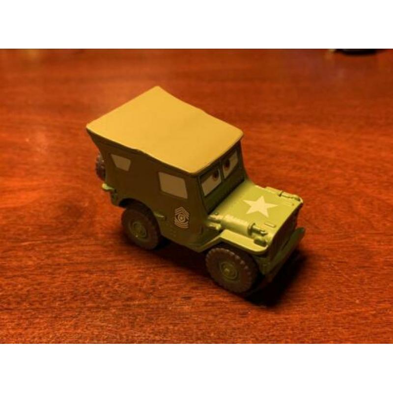 Disney Pixar Cars 1 Movie - Legerjeep Sarge 1:55