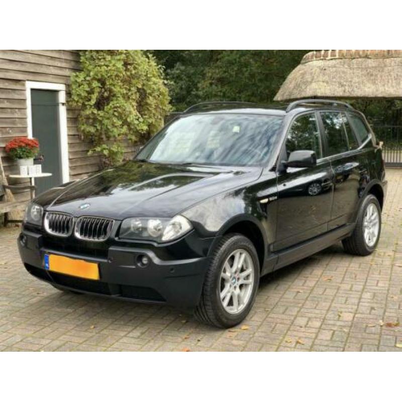 BMW X3 3.0 D AUT 2005 Zwart