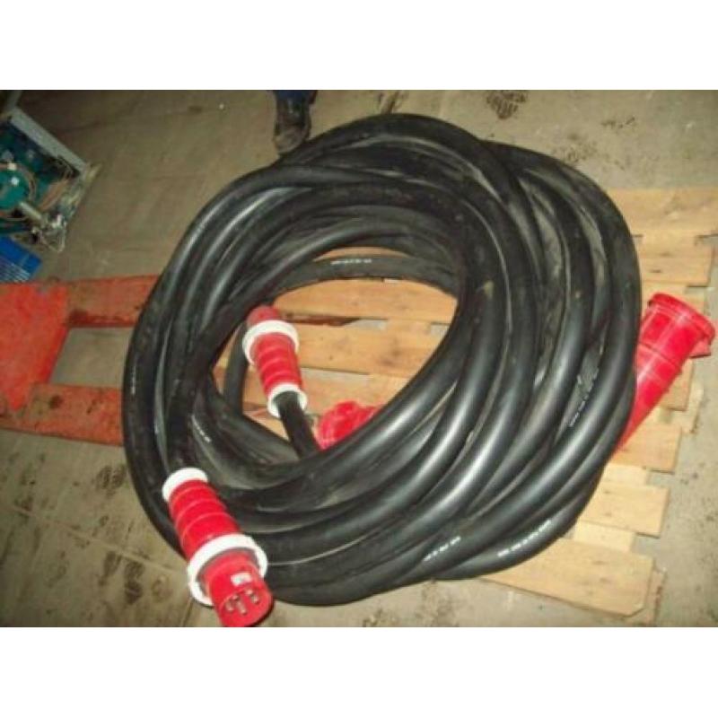 0025. Verlengsnoer / verlengkabel / 5x70mm2 / neopreen