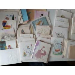 Ruim 150 geboortekaartjes jaren'50-'70