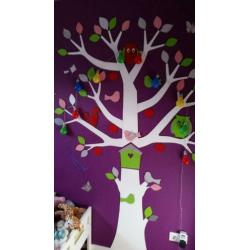 Boom wanddecoratie
