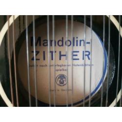 Mandolin zither