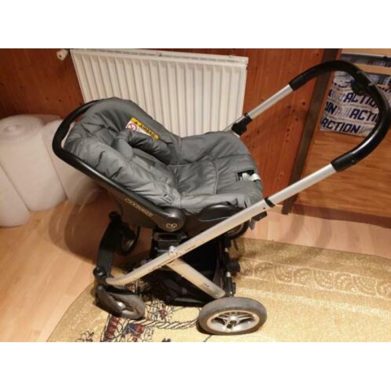 Complete kinderwagen, wandelbak, maxi cosi Mutsy Transit