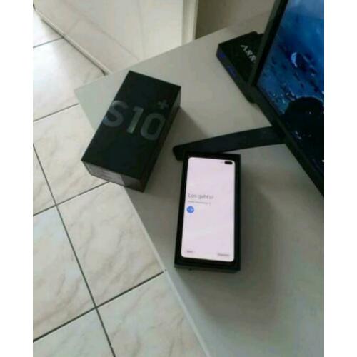 Samsung s10 PLUS 128gb prins green DUOS met doos en lader en