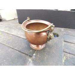 rood koper potje pot