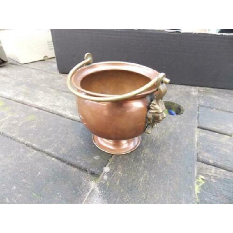 rood koper potje pot