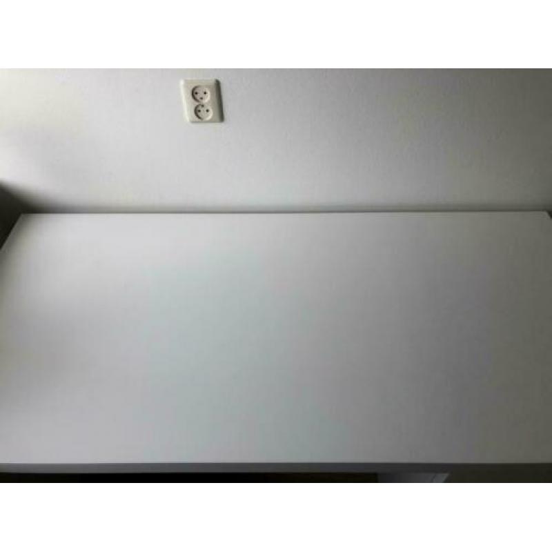 Malm bureau ikea wit 140x65