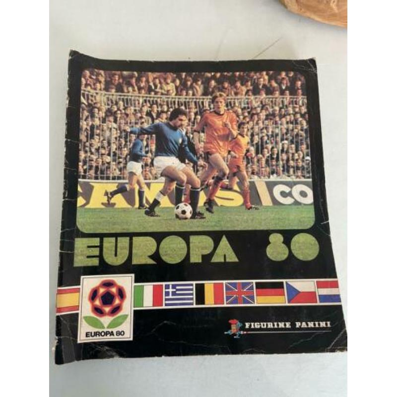 Figurini panini europa 80