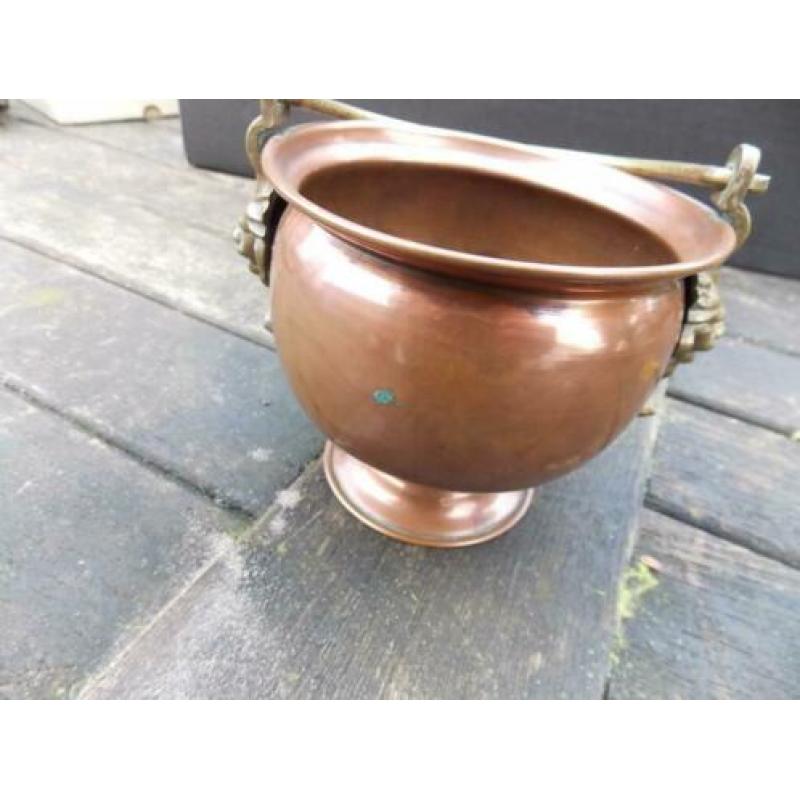 rood koper potje pot