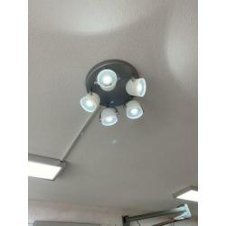 Spot lampen met 5 lampen 7 lampen