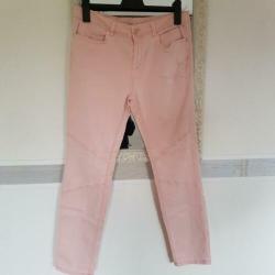 Stretchbroek maat 42 roze