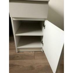 Malm bureau ikea wit 140x65