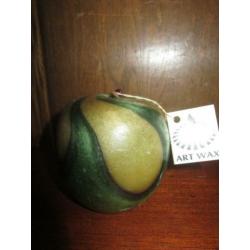 Art wax kaars; appel