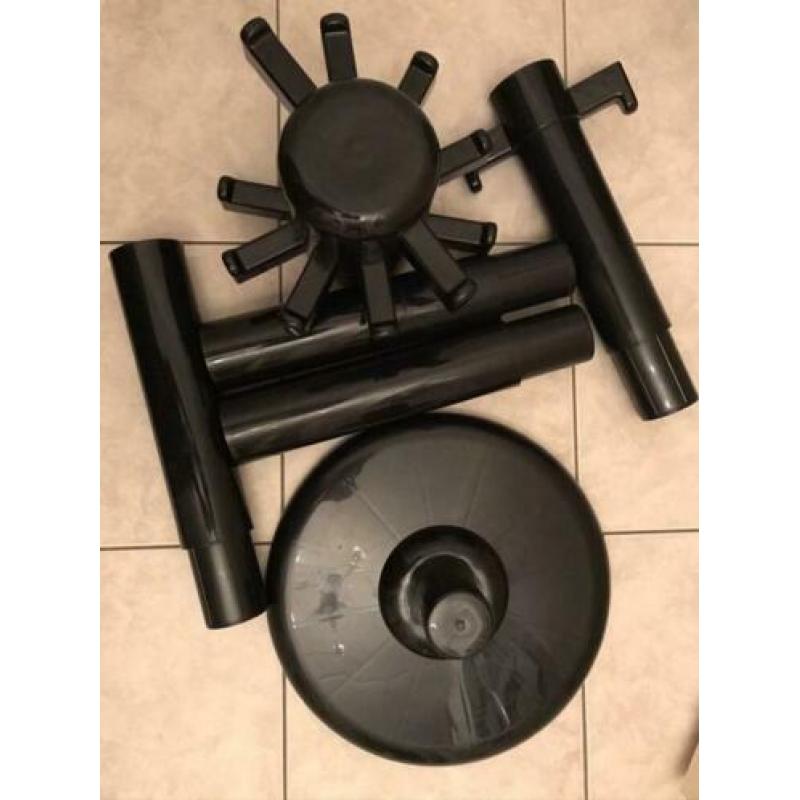 Standing coat rack Myers 2000 zwart - kapstok