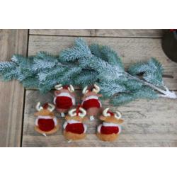 5 Rendier knuffeltjes