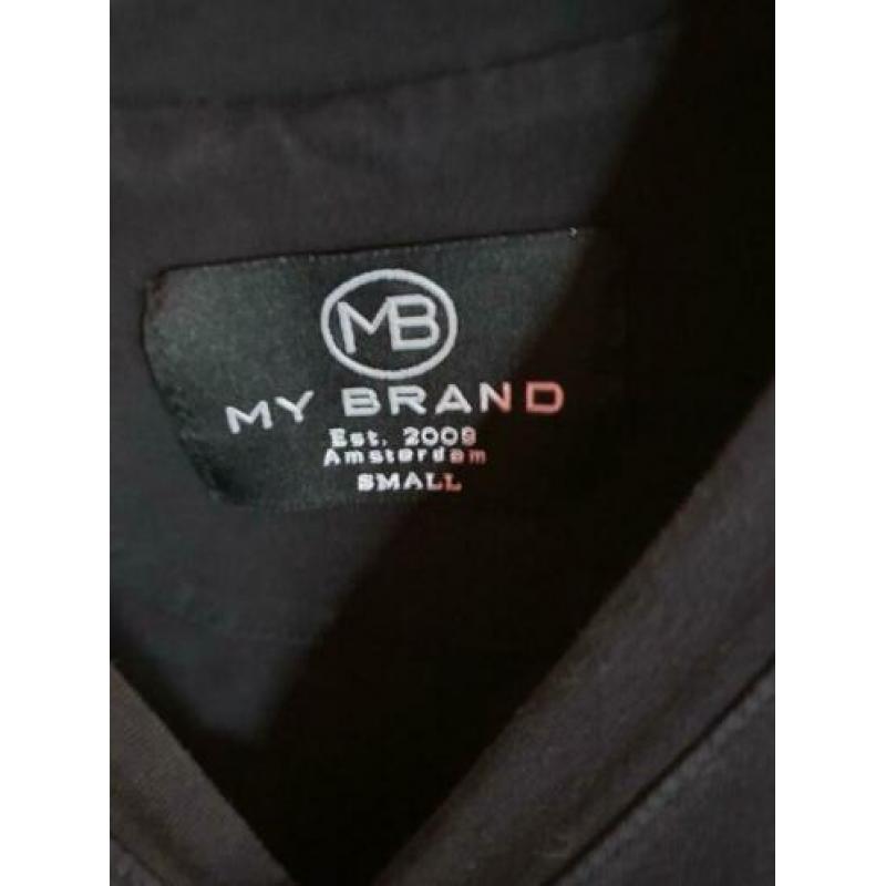MYBRAND Heren T-shirt - Als Nieuw - Strass - Maat S