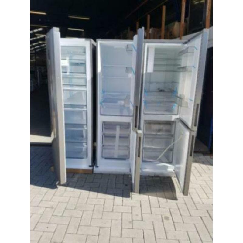 Koelkast XXL A-kwaliteit A+++ Full nofrost INOX 288Ltr