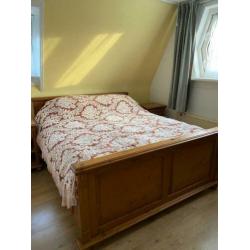 Eiken slaapkamer 2 mtr bij 1,6 mtr