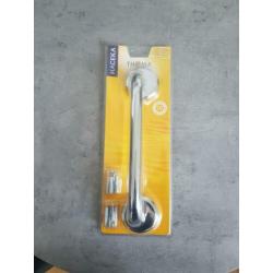 Haceka badgrepen messing verchroomd roestvrij 30 cm NIEUW K
