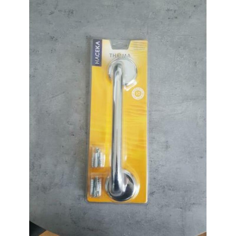 Haceka badgrepen messing verchroomd roestvrij 30 cm NIEUW K