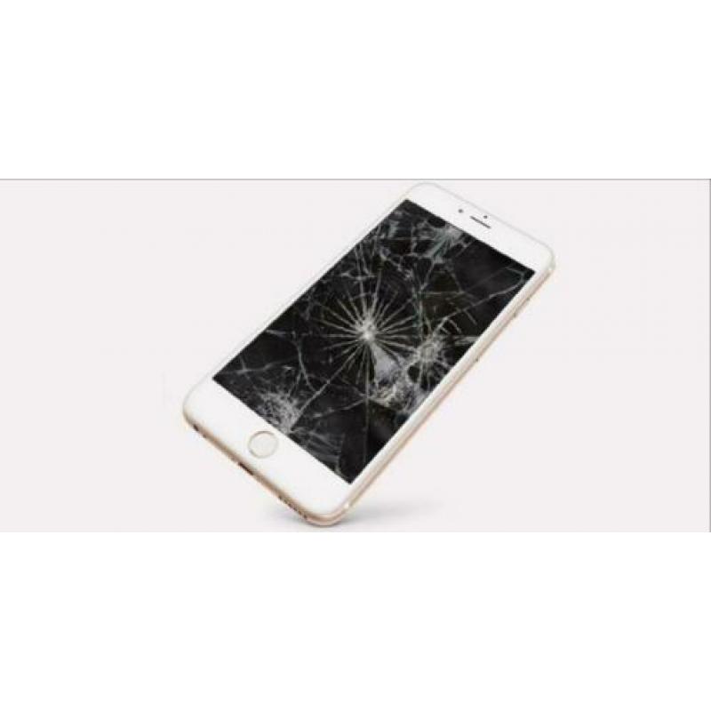 iPhone 8 X 7 6s 5s 6 plus 7+ scherm barst lcd glas reparatie