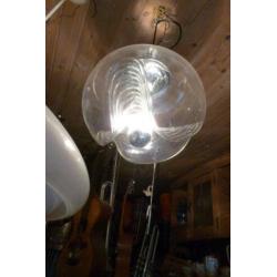 HANGLAMP,PUTZLER WAVE,zeventies,design,PEIL en PUTZLER