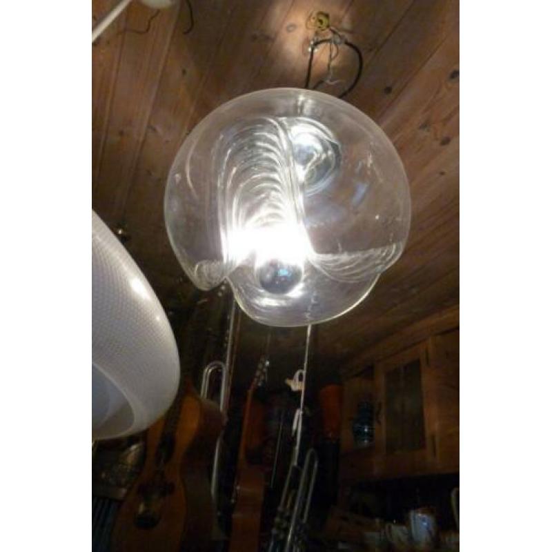 HANGLAMP,PUTZLER WAVE,zeventies,design,PEIL en PUTZLER