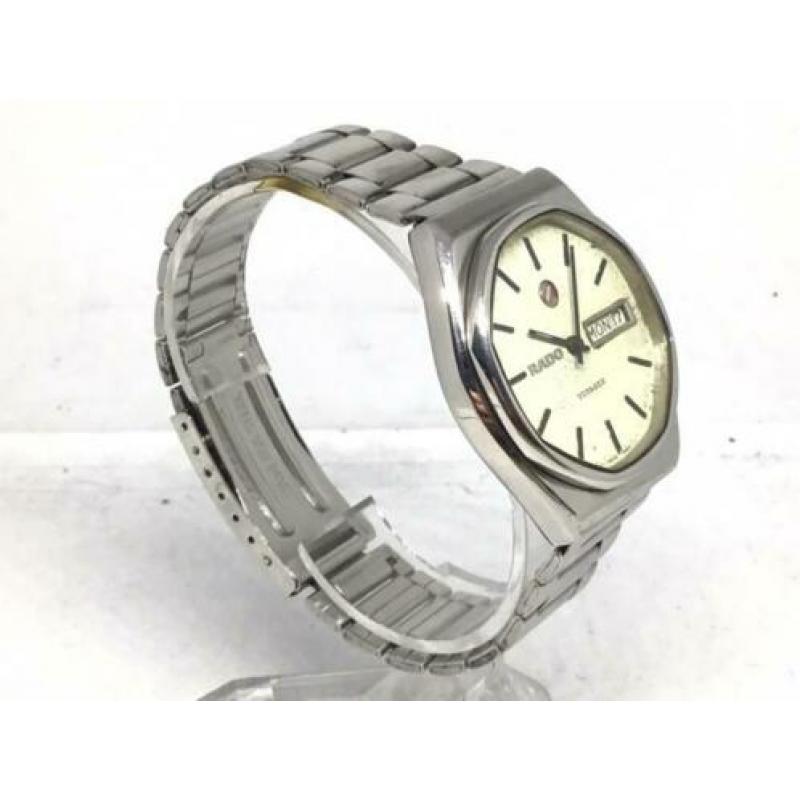 Echte Rado Voyager - Daydate - Vintage - Achthoekige bezel