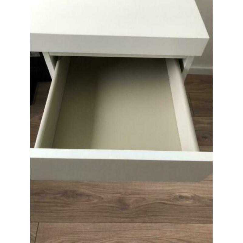 Malm bureau ikea wit 140x65