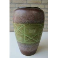 Vintage vaas, Scheurich, West Germany, 30 cm hoog