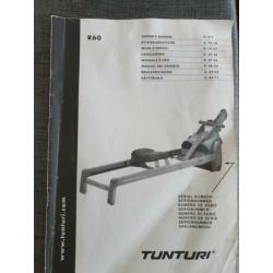 Tunturi roeitrainer R60 zo goed als nieuw