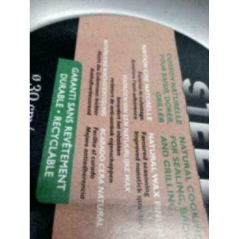 De buyer acier steel koekepan nieuw 24cm, 28cm, 30cm en 32cm
