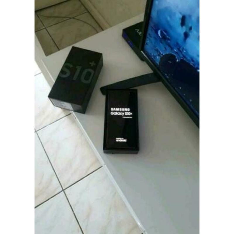 Samsung s10 PLUS 128gb prins green DUOS met doos en lader en