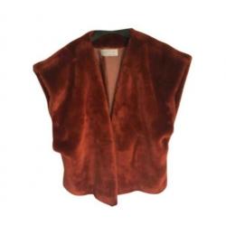 Marc Cain faux fur mouwloos vest 42 L