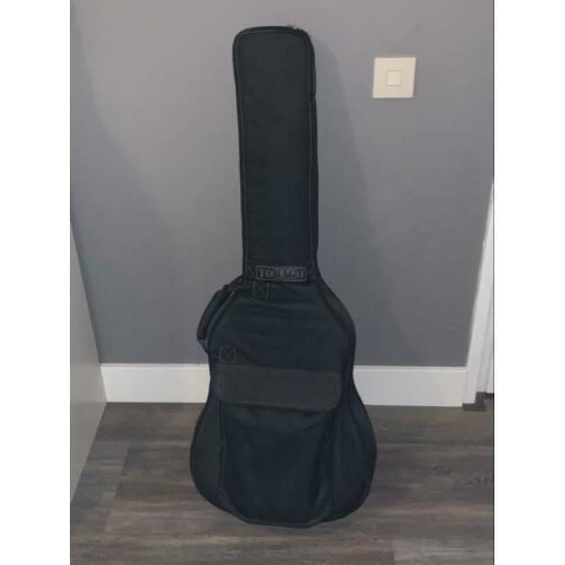 Klassieke gitaar voor beginners Gomez 001 zwart met hoes